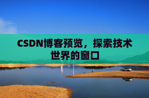 CSDN博客预览，探索技术世界的窗口